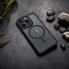 OEM dėklas, skirtas iPhone 17 Pro / 18 Pro, pilnai matinis Mag dėklas, suderinamas su MagSafe juodas