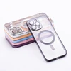 OEM dėklas, skirtas iPhone 17 Pro / 18 Pro, Electro Mag dėklas, suderinamas su MagSafe juodas