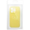 OEM dėklas, skirtas iPhone 17 AIR silikoniniam 2 mm dėklui (apsaugai nuo kameros), geltonas