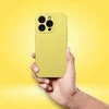 Dėklas Oem Case for iPhone 17 PRO Silicone 2mm compatible with MagSafe yellow