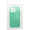 OEM dėklas, skirtas iPhone 17 Pro Max / 18 Pro Max (žemas kameros kraštas), silikoninis 2 mm (apsauga nuo kameros), mėtinis
