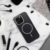 Dėklas Oem Case for iPhone 17 AIR Frame Mag Cover compatible with MagSafe juodas