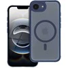 OEM dėklas, skirtas „iPhone 17 AIR“ visiškai matinis „Mag“ dėklas, suderinamas su „MagSafe“ mėlynas