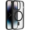 Dėklas Oem Case for iPhone 17 Matte Mag Cover compatible with MagSafe juodas