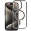 Dėklas Oem Case for iPhone 17 PRO MAX Matte Mag Cover compatible with MagSafe titanium