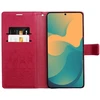 OEM MEZZO dėklas, skirtas „Redmi Note 15 5G“, katės spalvos, raudonas