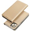 Dėklas Oem Flip case for Oppo Reno 15 Smart Case Book auksinis