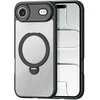 Dux Ducis Aimo Mag dėklas su Magnetic Ring and Stand skirtas Apple iPhone 17 Air – juodos spalvos