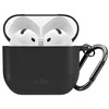 Dėklas Puro Icon Case for AirPods 4 - Juodas