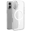 Puro „Lightfeel“ „iPhone 17“ dėklas, suderinamas su „MagSafe“ – skaidrus ir baltas