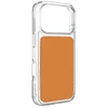 Dėklas Puro Plate Mag Case for iPhone 17 Pro Max Compatible with MagSafe - Oranžinis