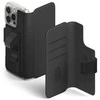 Dėklas Ringke iPhone 16 Pro/16 Case Folio Grip Wallet Magnetic Juodas