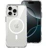 ROAR dėklas SLIM DEFENDER, suderinamas su „MagSafe“, skirtas IPHONE 16 Pro Max, skaidrus