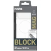 Dėklas SBS Block Case for iPhone 18 Pro, MagSafe Compatible - Baltas