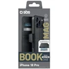 Dėklas SBS Wallet Classic Mag Case for iPhone 18 Pro with Wallet and Stand, MagSafe Compatible - Juodas