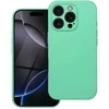 OEM silikoninis 2 mm dėklas, skirtas „iPhone 16 PLUS“ (apsauga nuo kameros), suderinamas su „MagSafe“, mėtų spalvos