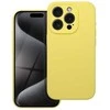 Oem Originalus silikoninis dėklas, skirtas iPhone 16e (SE 4 2025) / 17e, 2 mm (apsauga nuo kameros), geltonas