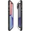 Spigen Crystal Hybrid, matte dėklas telefonui juodos spalvos – Apple iPhone 15 Plus