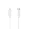 Spigen EB6020CC 60W laidas + USB-C / USB-C laidas 200 cm - Baltas