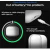 Dėklas „Spigen“ skystųjų kristalų ausinės, krištolo skaidrumo – „AirPods Pro 3“