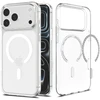Dėklas Spigen LIQUID CRYSTAL MagSafe iPhone 17 Pro Max / 18 Pro Max SKAIDRUS/Baltas