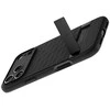 Spigen Parallax „S” MagSafe dėklas skirtas Apple iPhone 17Pro – matinis juodos spalvos
