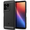 Spigen tvirtas „Rugged Armor“ dėklas, skirtas „Sony Xperia 1 VIII“ - matinis juodas