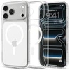 Dėklas Spigen Ultra Hybrid MagSafe, skaidrus baltas – iPhone 18 Pro/17 Pro