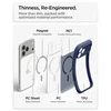Dėklas Spigen Ultra Hybrid MagSafe iPhone 17 Pro / 18 Pro MATINIS TAMSIAI MĖLYNAS