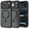 Dėklas Spigen Ultra Hybrid MagSafe iPhone 17 Pro Max / 18 Pro Max FROST Juodas