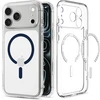 Spigen Ultra Hybrid MagSafe dėklas iPhone 18 Pro / 17 Pro - skaidrus tamsiai mėlynas