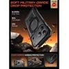 Supcase UB Grip Mag MagSafe dėklas skirtas Apple iPhone 17 Pro Max – juodos spalvos