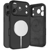 „Tech-Protect BasicMag MagSafe“ dėklas, skirtas „iPhone 17 Pro Max“ – matinis juodas