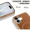 „Tech-Protect BasicMag MagSafe“ dėklas, skirtas „iPhone 17“ – rudas