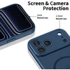 „Tech-Protect BasicMag MagSafe“ dėklas, skirtas „iPhone 17 Pro Max“ – tamsiai mėlynas Mėlyna