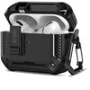„Tech-Protect Carbonox MagSafe“ dėklas, skirtas „AirPods Pro“ ausinėms - juodas