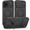 Tech-Protect Kevlar Aura MagSafe dėklas iPhone 18 Pro Max / 17 Pro Max - matinis juodas