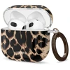 Dėklas Tech-Protect Lamano case for AirPods 4 / 5 - juodas and ruda