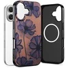 Dėklas Tech-Protect Lamano MagSafe case for iPhone 17 - ruda-violetinė
