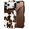 Tech-Protect Lamano MagSafe dėklas iPhone 18 Pro Max / 17 Pro - ruda ir balta