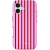 Dėklas Tech-Protect Lamano MagSafe Case for iPhone 17 - Raudona and Rožinė