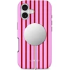 Dėklas Tech-Protect Lamano MagSafe Case for iPhone 17 - Raudona and Rožinė