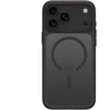 Tech-Protect MagCam MagSafe dėklas iPhone 18 Pro / 17 Pro - matinis juodas ir raudonas