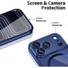 „Tech-Protect MagFlex MagSafe“ dėklas, skirtas „iPhone 17 Pro“ – skaidrus tamsiai mėlynas Mėlyna
