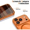 „Tech-Protect MagFlex MagSafe“ dėklas, skirtas „iPhone 17 Pro“ – permatomas oranžinis