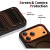 „Tech-Protect MagHybrid MagSafe“ dėklas, skirtas „iPhone 17 Pro Max“ – Juodas ir Raudona