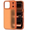 „Tech-Protect MagMat“ dėklas, skirtas „iPhone 17 Pro“ – oranžinis ir matinis