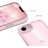 Dėklas Tech-Protect Magmat Case for iPhone 16e / 17e - Transparent Rožinė