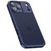„Tech-Protect MagMat“ dėklas, skirtas „iPhone 17 Pro“ – matinės mėlynos spalvos Mėlyna