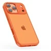 „Tech-Protect MagMat“ dėklas, skirtas „iPhone 17 Pro“ – oranžinis ir matinis